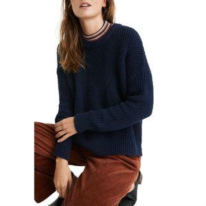 New Madewell Women's Joslin Sweater Navy Sz Small